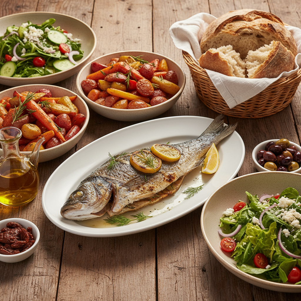 Contemporary British and Mediterranean dishes at Luthiel Dining & Tea Rooms